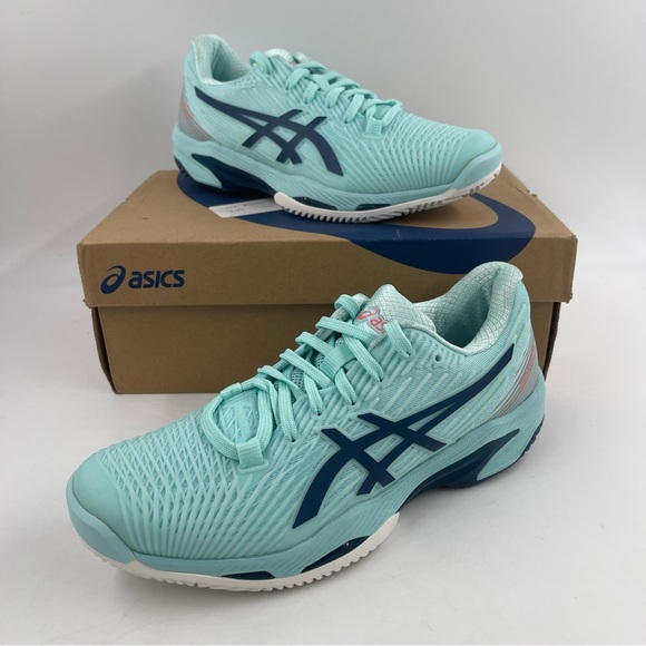 Asics Shoes - NIB! ASICS Women’s Solution Speed FF 2 Clay Blue Tennis Pickleball Shoe - Size 7